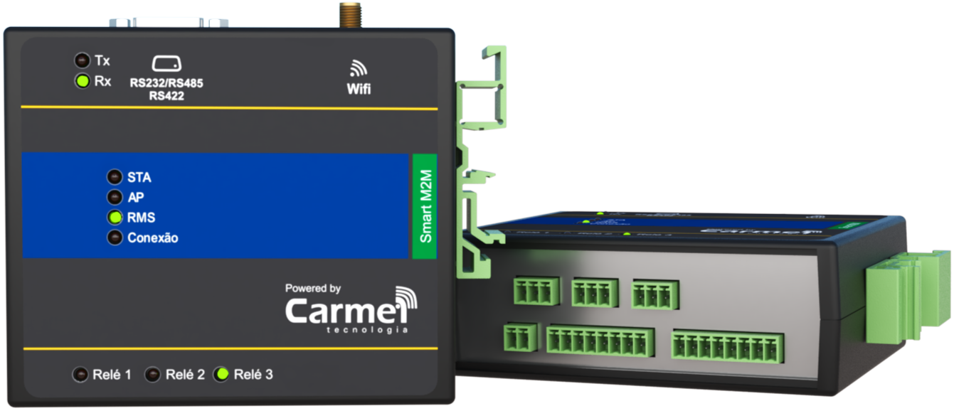 Industrial Gateway IoT da Carmel Tecnologia com suporte a 4G LTE, MQTT e Modbus